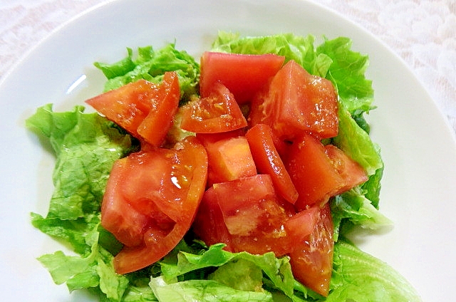 中華風トマトサラダ