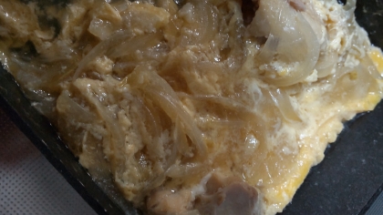 玉ねぎとねぎたっぷり♪親子丼