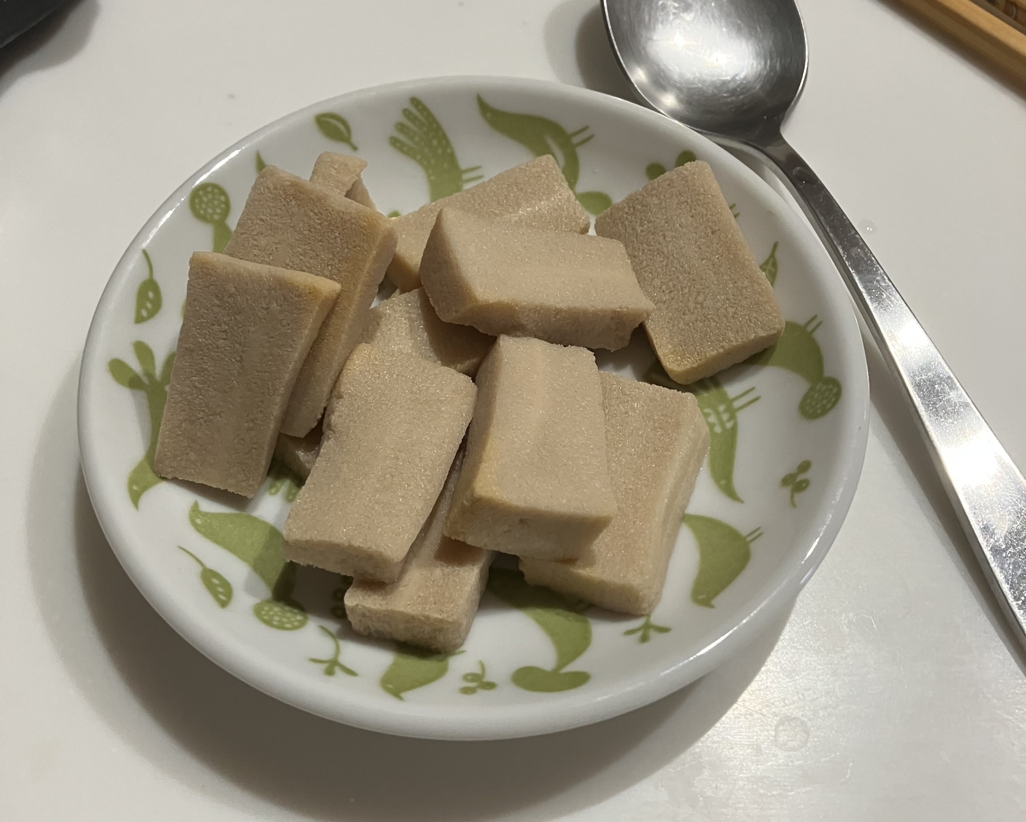 生姜味の高野豆腐