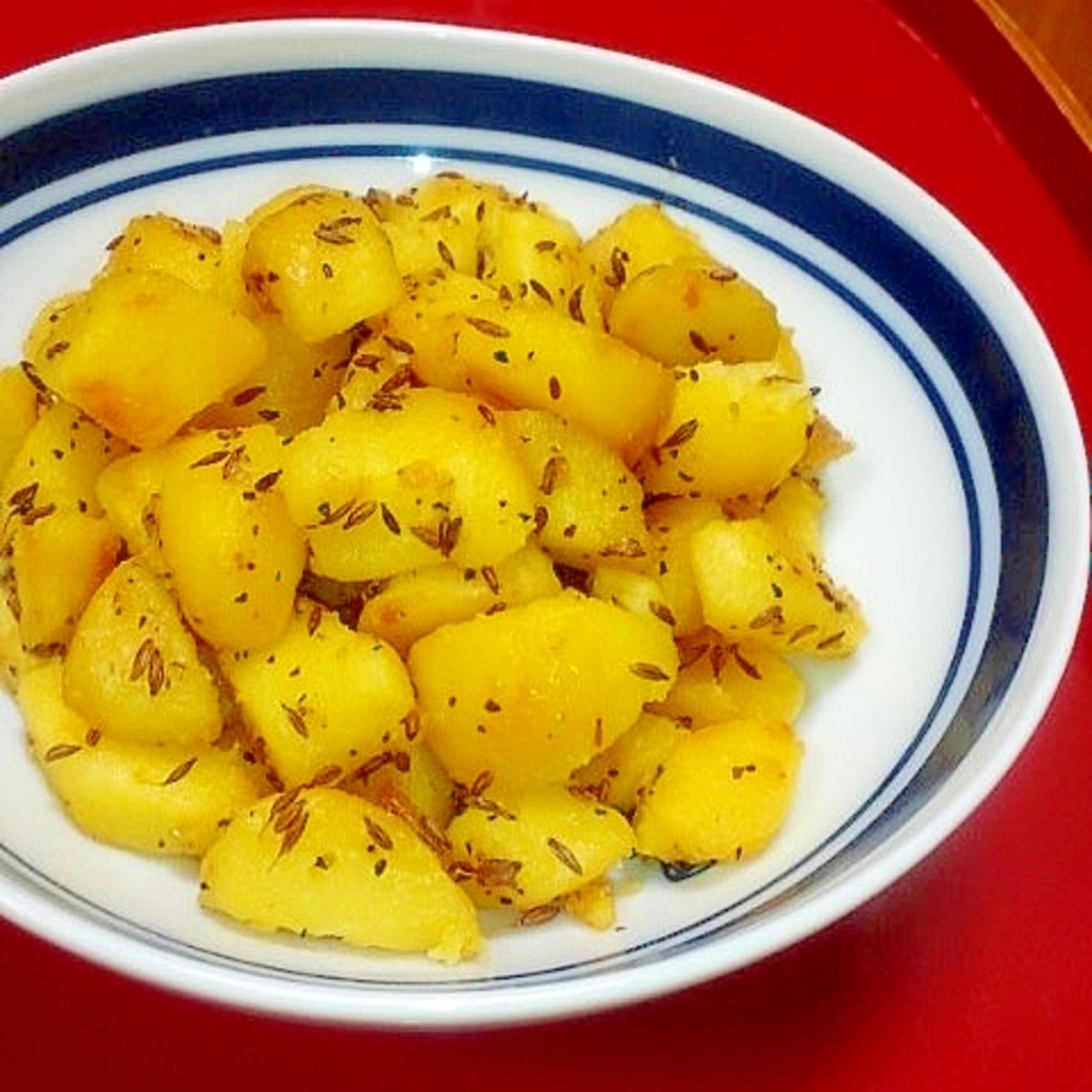 クミンが香ばしい じゃが芋のクミン炒め レシピ 作り方 By さー 楽天レシピ クミンが香ばしい じゃが芋のクミン炒め レシピ 作り方 By さー 楽天レシピ