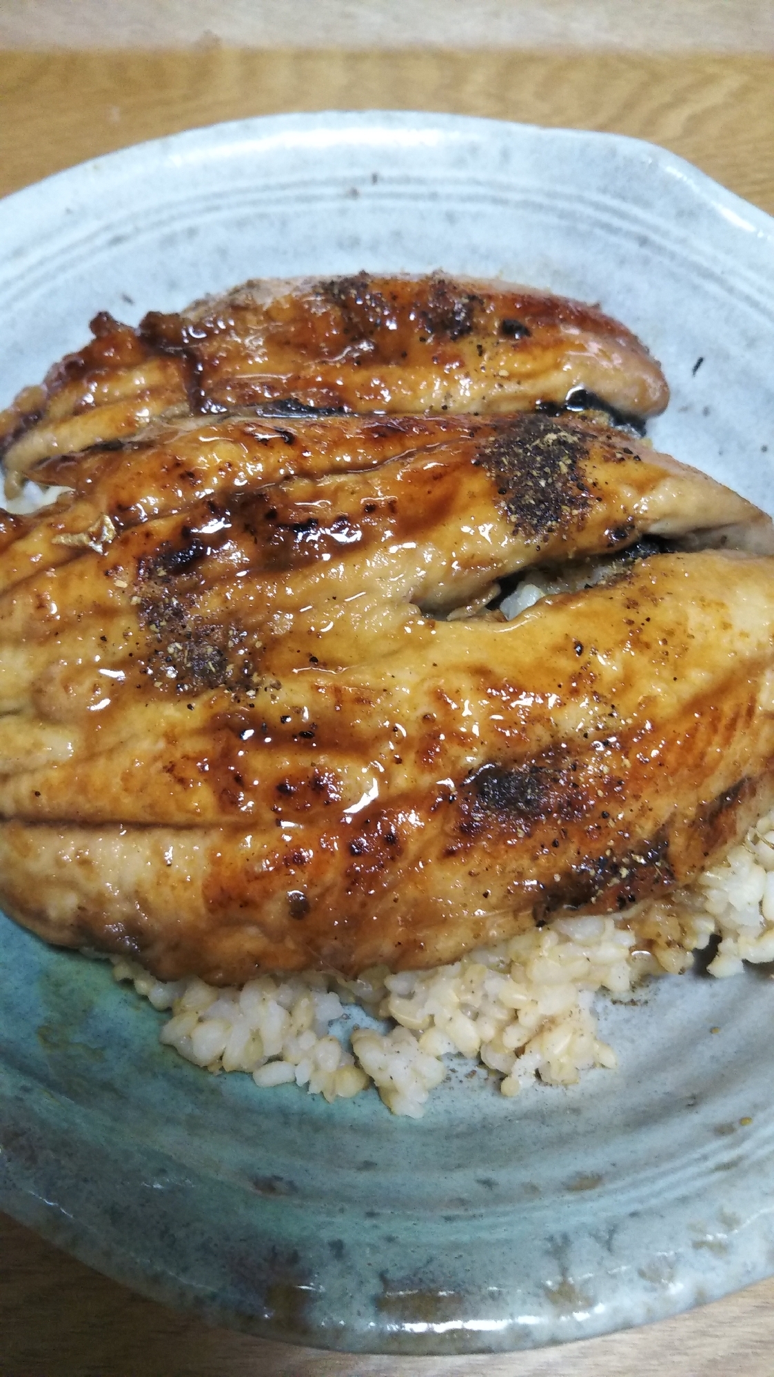 ふっくら柔らか☆イワシの蒲焼き丼!