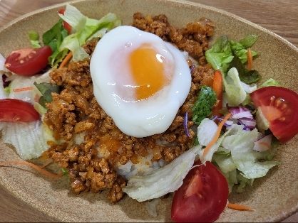 家にあるもので簡単タコライス♪