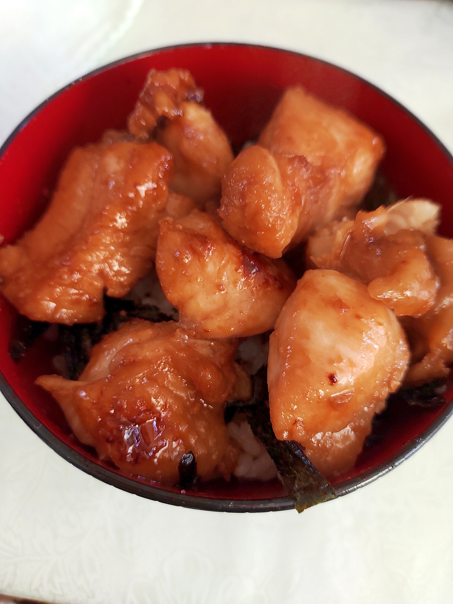 焼き鳥丼　 お弁当にも