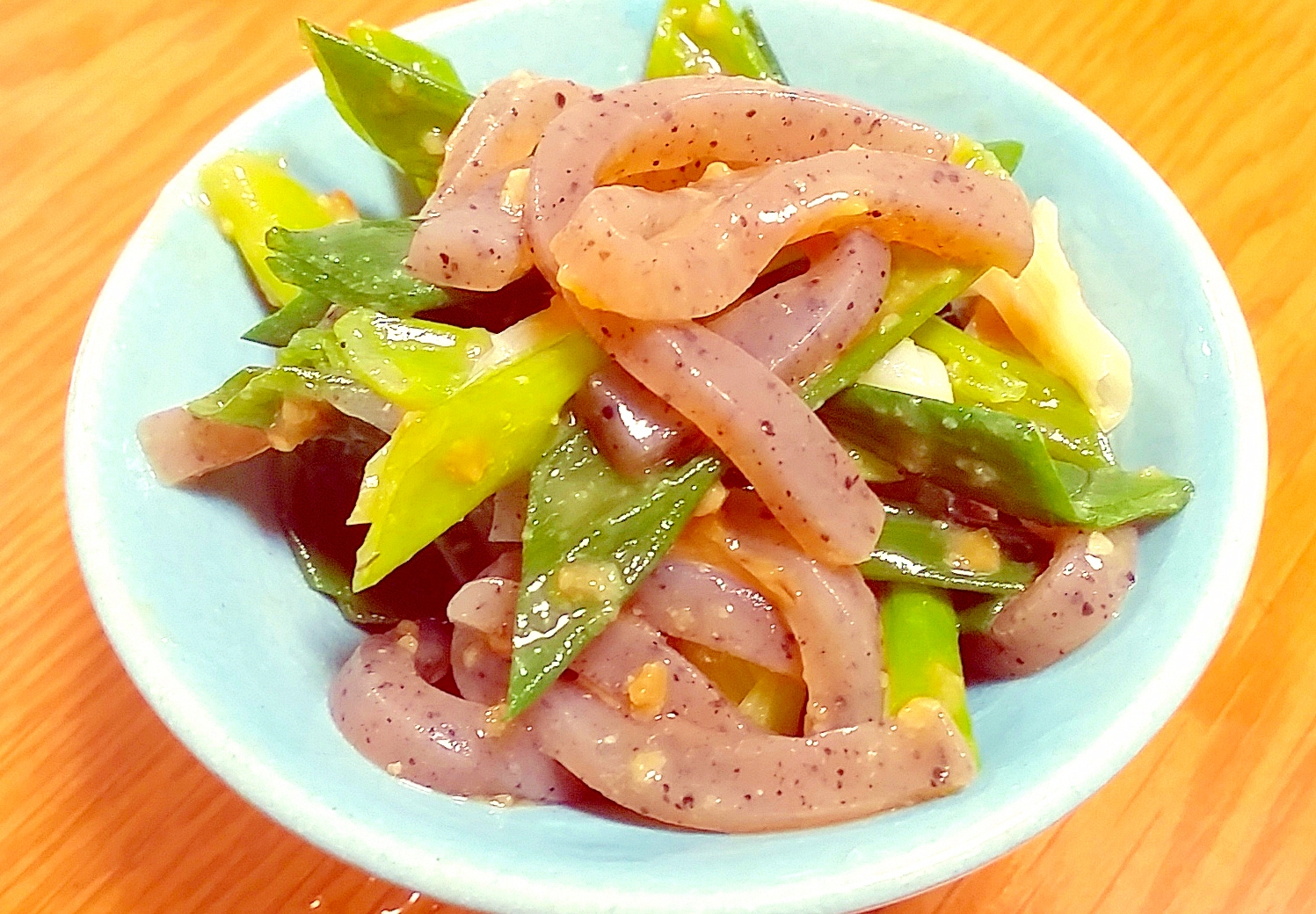 湯がいて和えるだけ こんにゃくとわけぎのぬた レシピ 作り方 By Yomogimotir 楽天レシピ