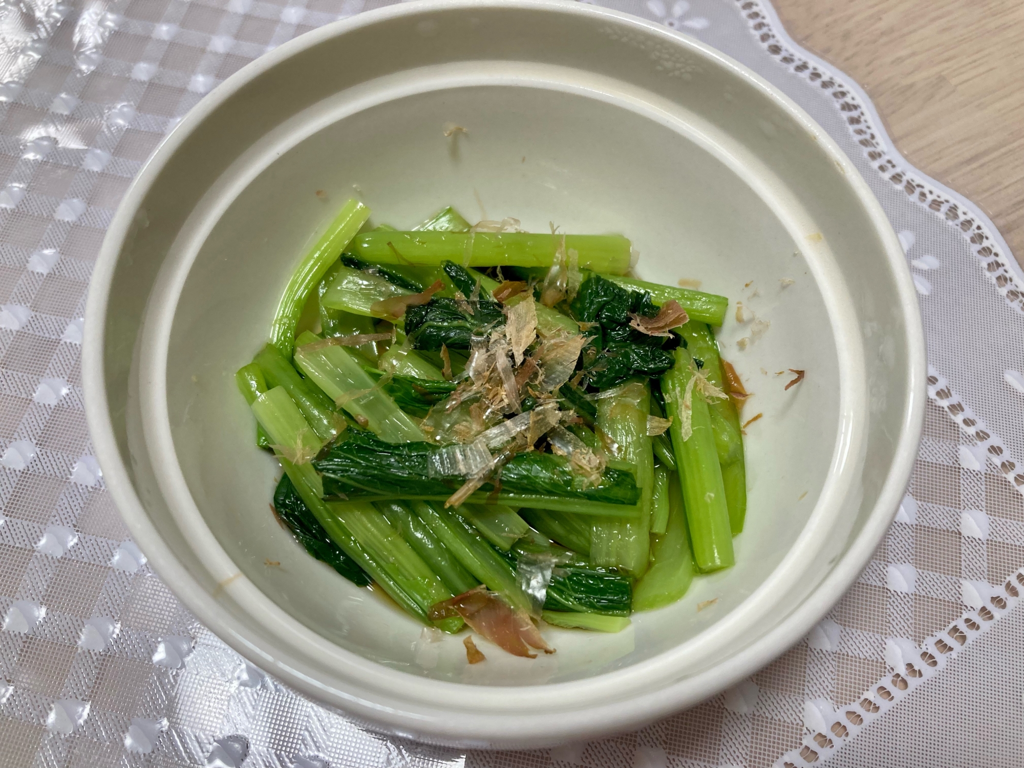 超簡単!小松菜のおひたし