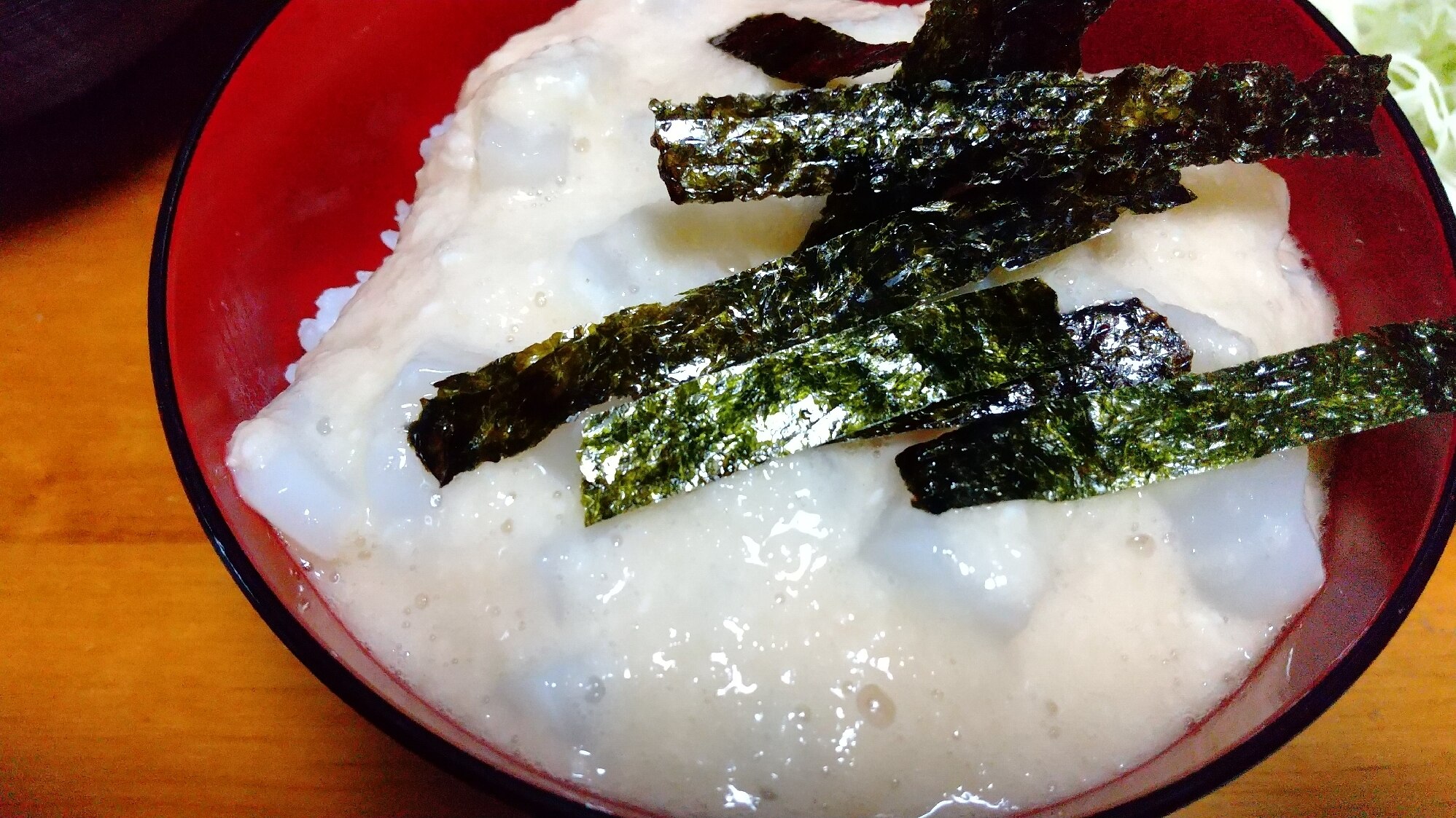 絶品 イカとろろ丼 レシピ 作り方 By ゾルマッグ小腸液e Epsilon 楽天レシピ