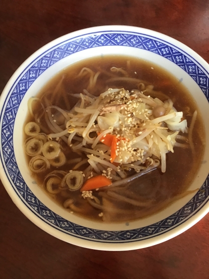 野菜たっぷりラーメン