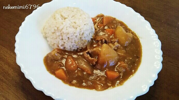 いつものルゥでこくうまカレーに★隠し味とタマネギで