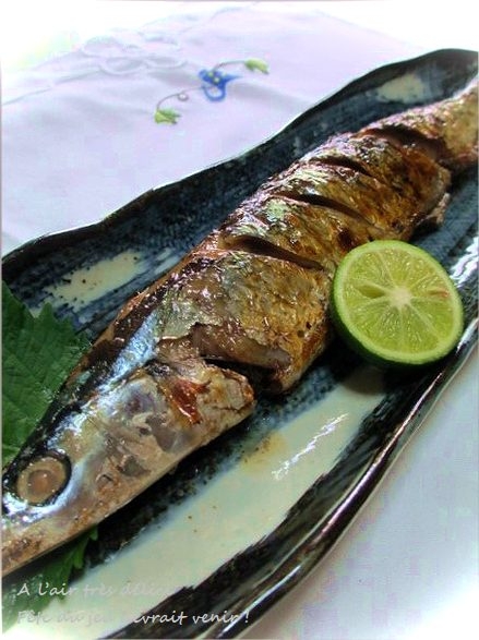 あと片付けらくらく! ふっくらさんまの塩焼き☆