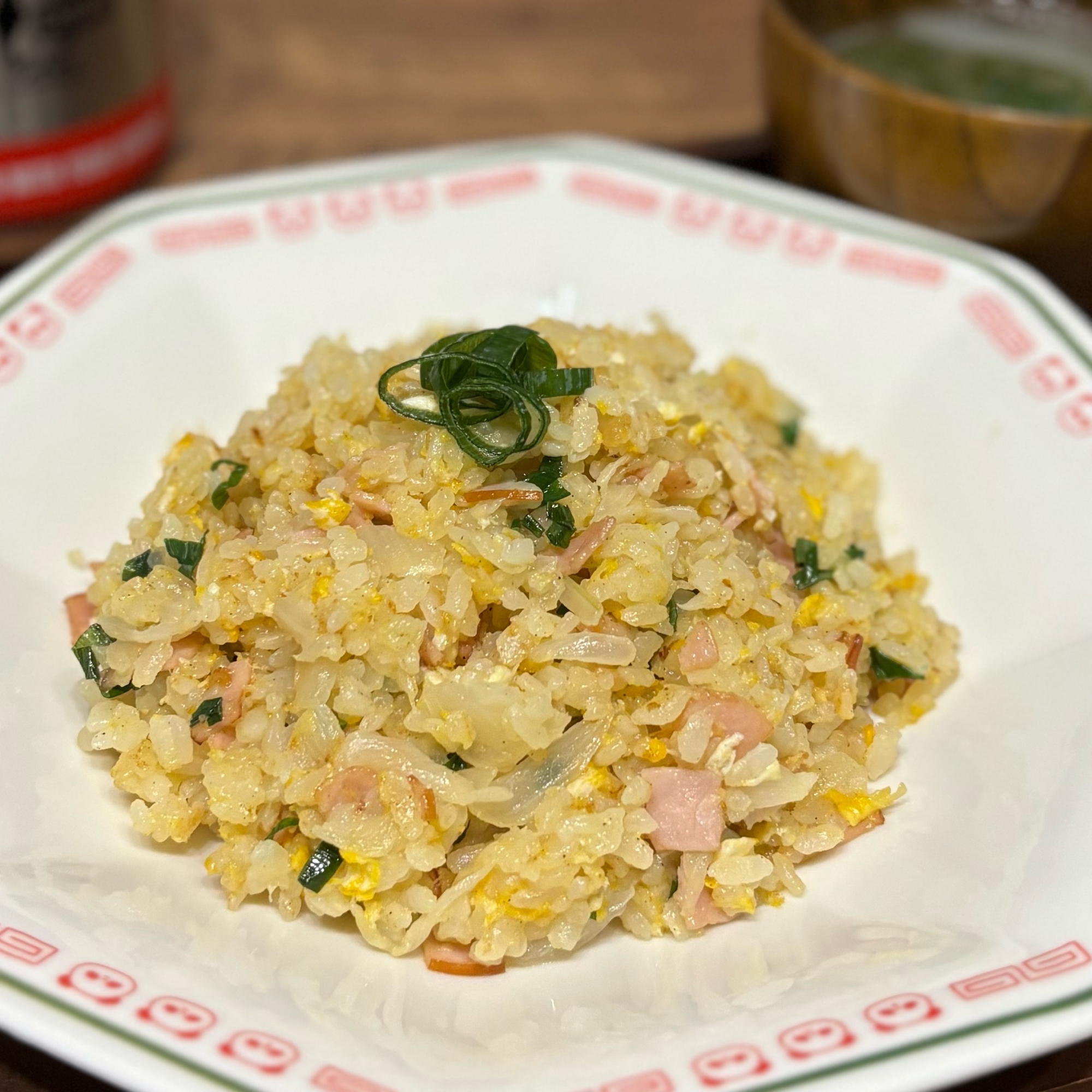 余ったハムで簡単チャーハン！