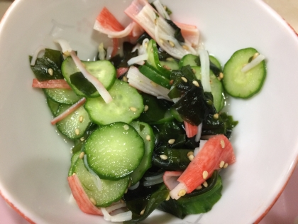 子供も好きなカニカマ酢の物 レシピ 作り方 By ほぉみぃ 楽天レシピ