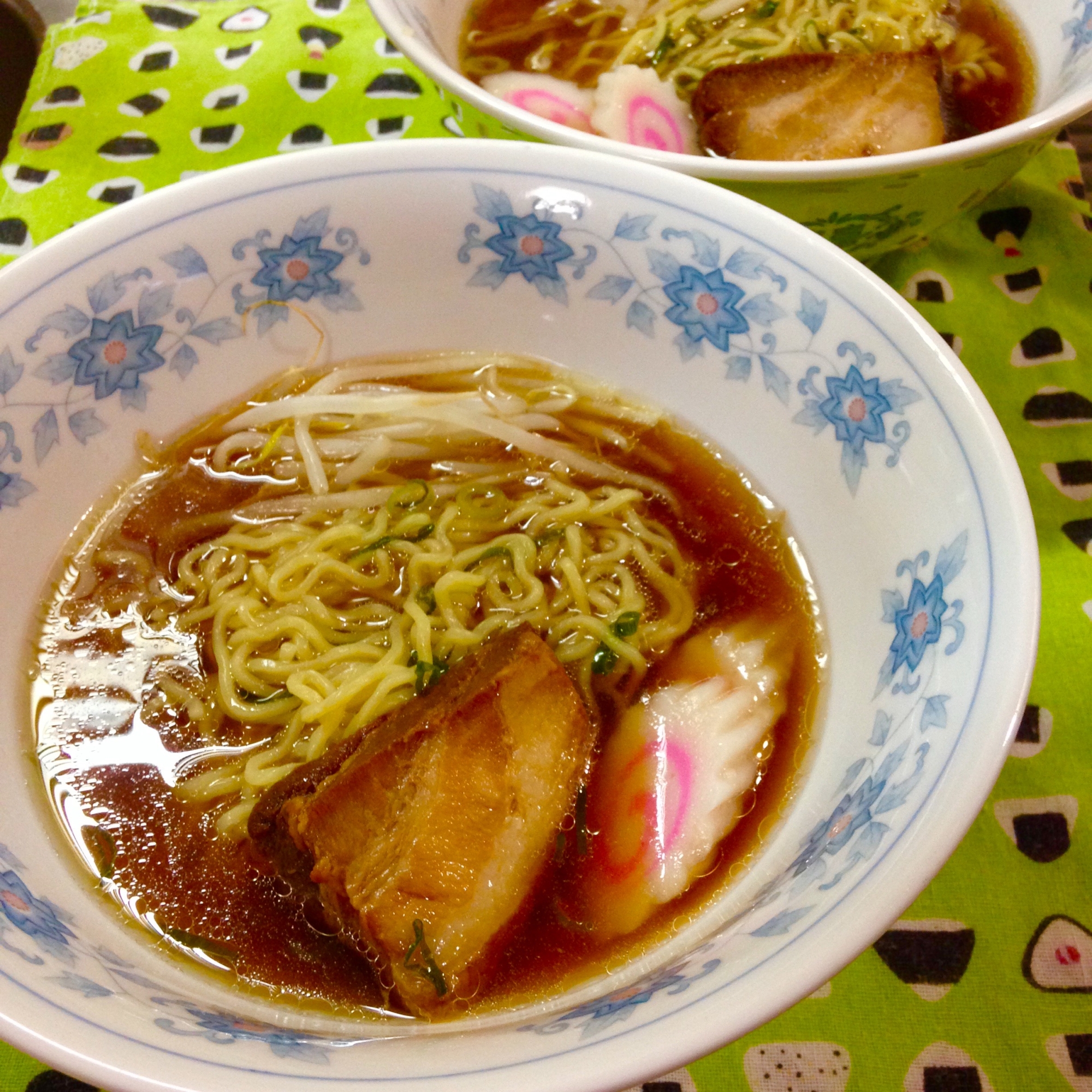 我が家の醤油ラーメン♪