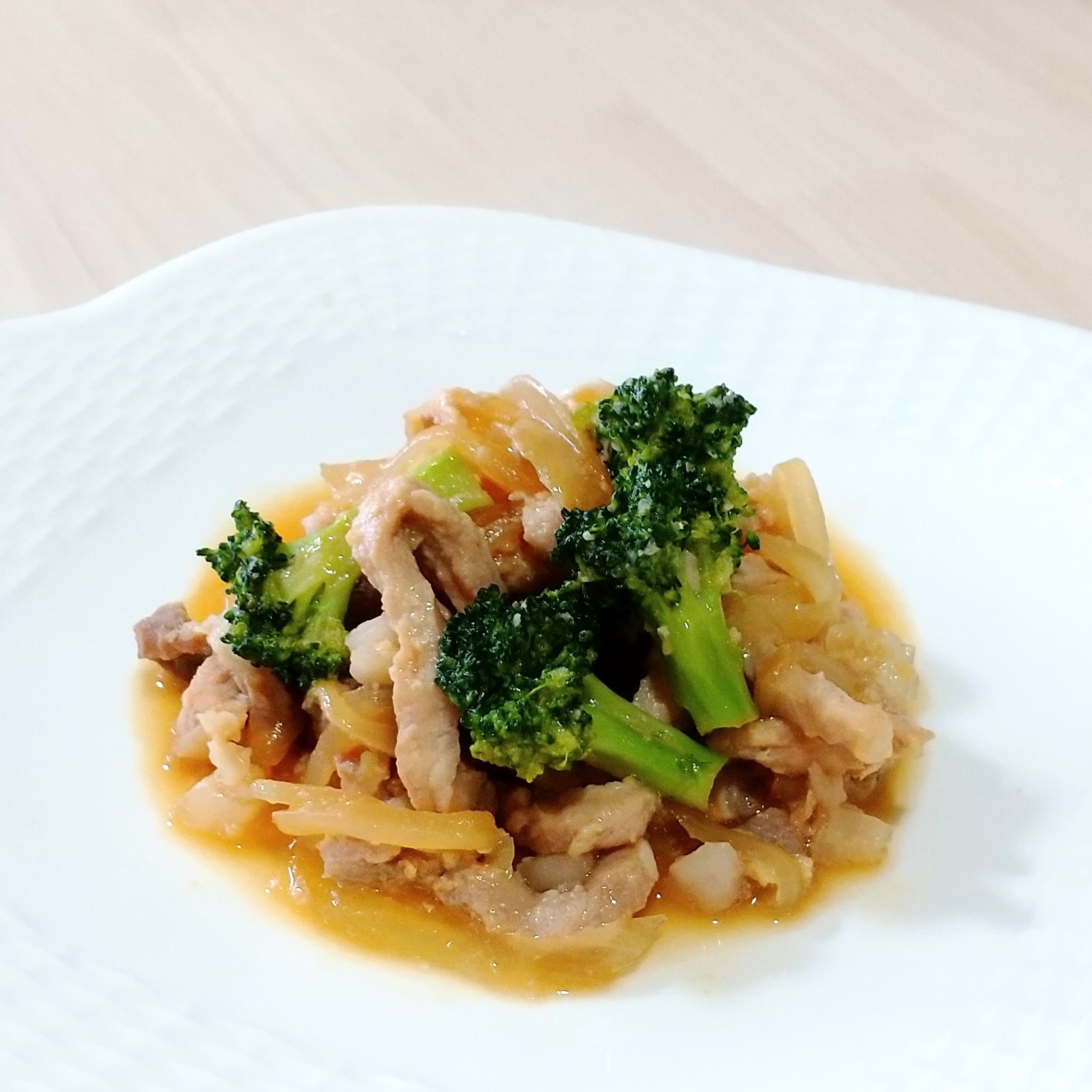 塩麴 DE ブロッコリーロースー