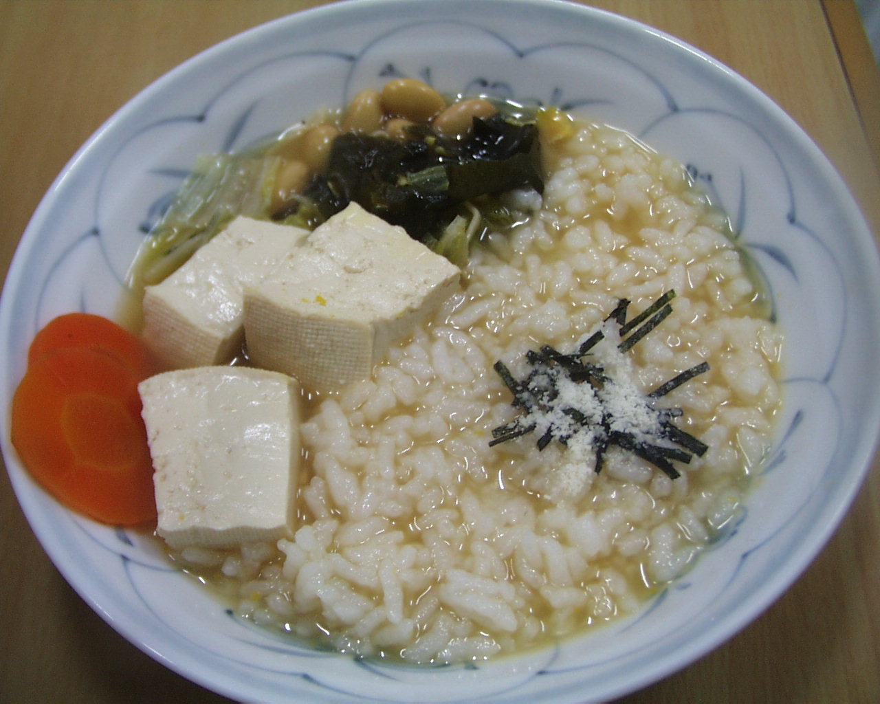 豆腐、大豆お粥