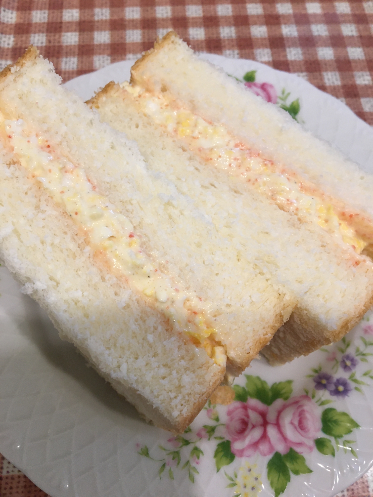 レンジで簡単 たらこスプレッドの卵サンド レシピ 作り方 By 紅蓮華 楽天レシピ