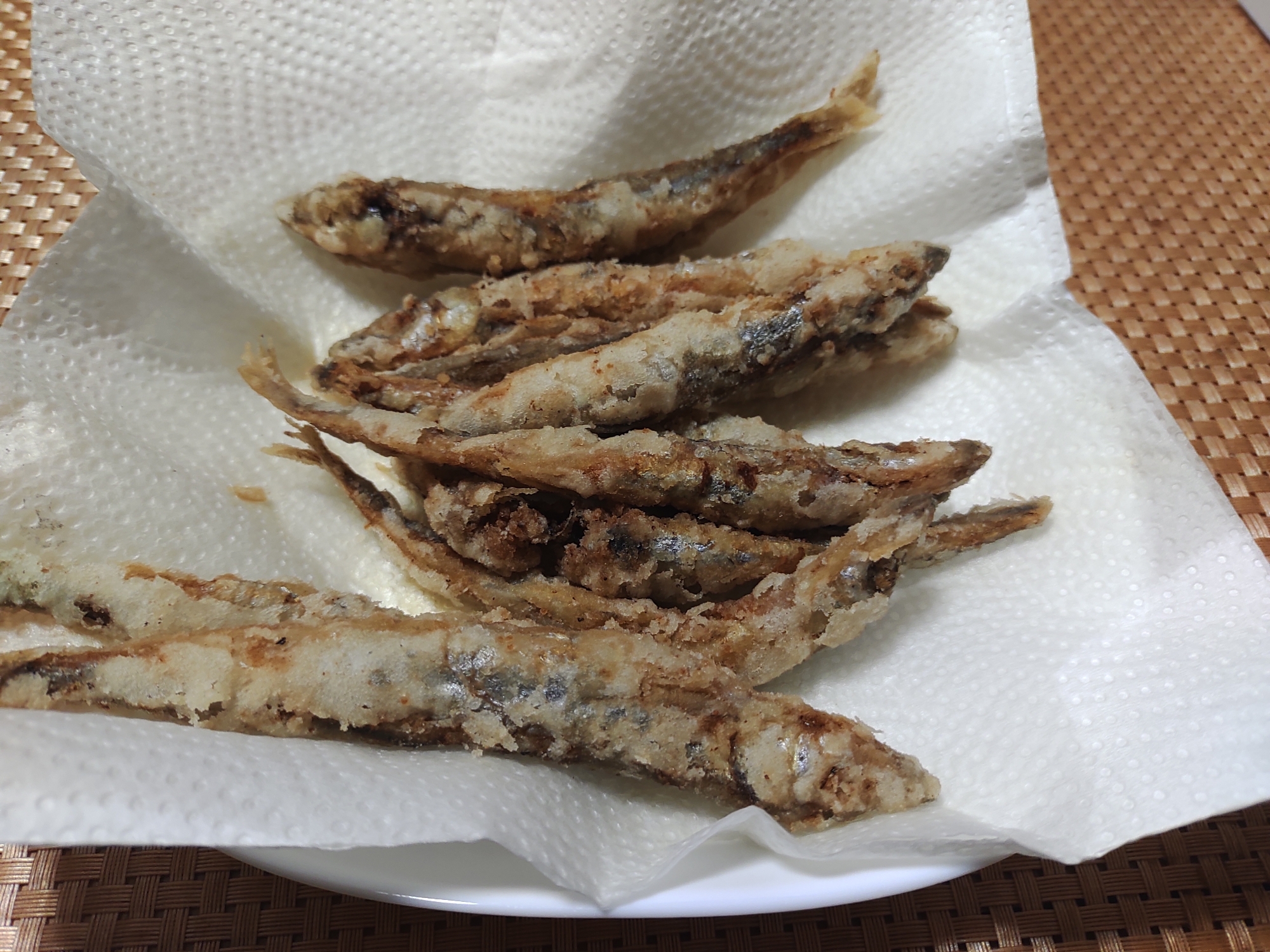 シシャモの姿揚げ