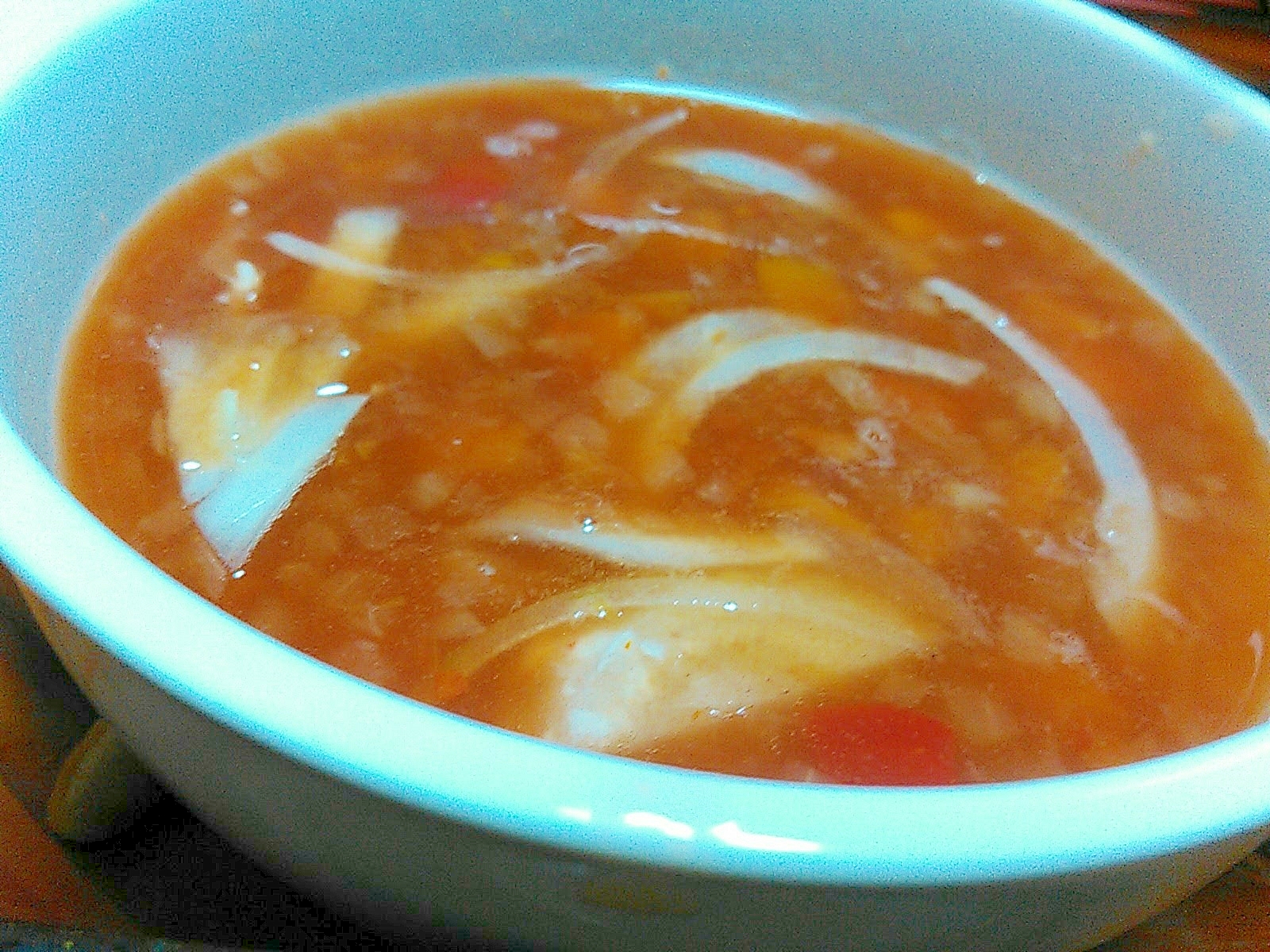 玉ねぎ&人参のトマトスープ