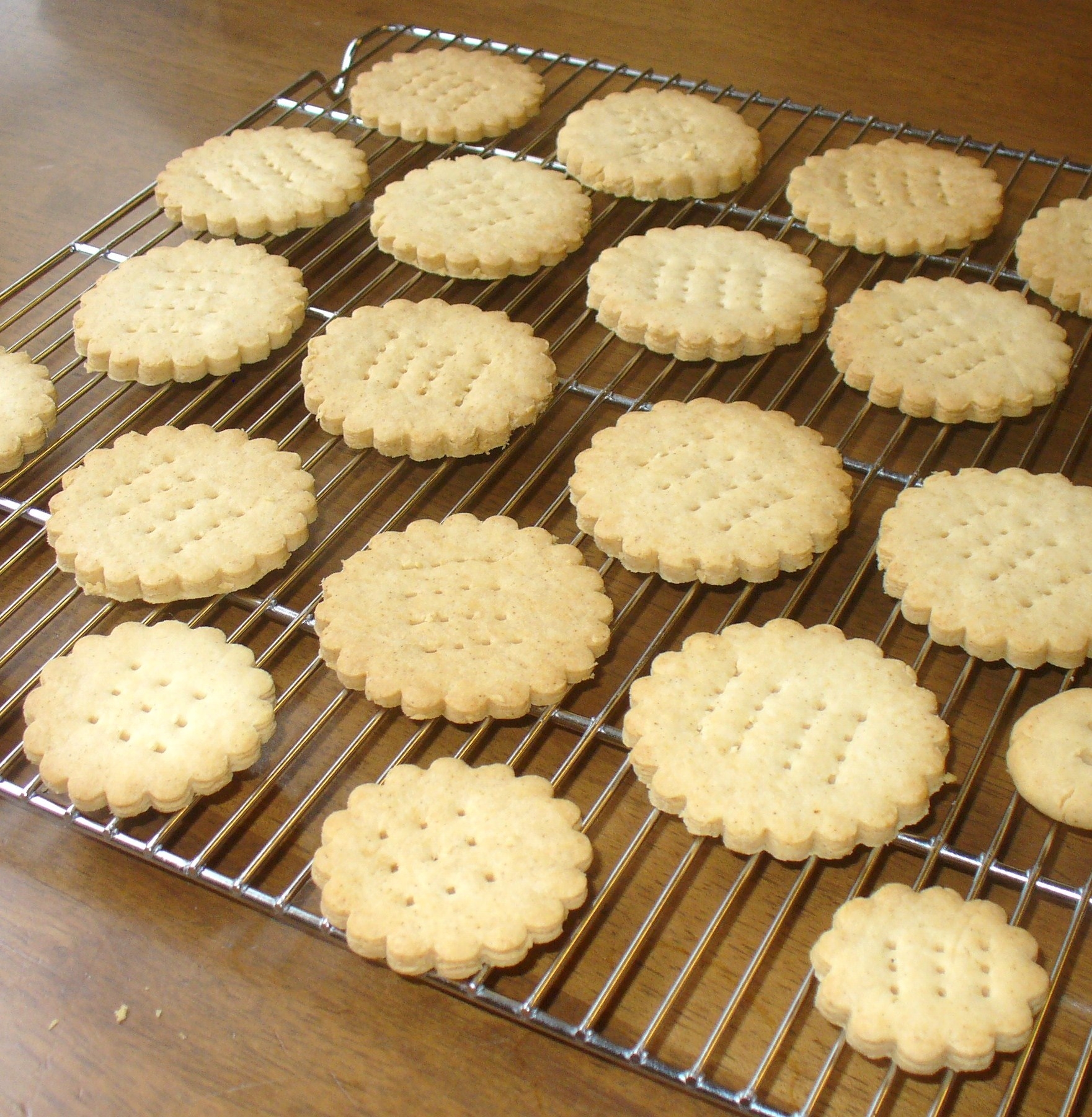 お手伝いレシピ マリーみたいなミルクビスケット レシピ 作り方 By Raku0036 楽天レシピ