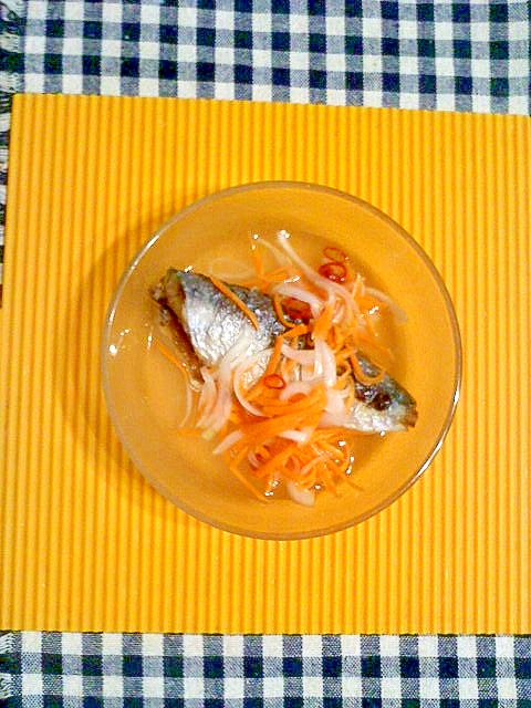 鯵のらっきょう酢南蛮♪