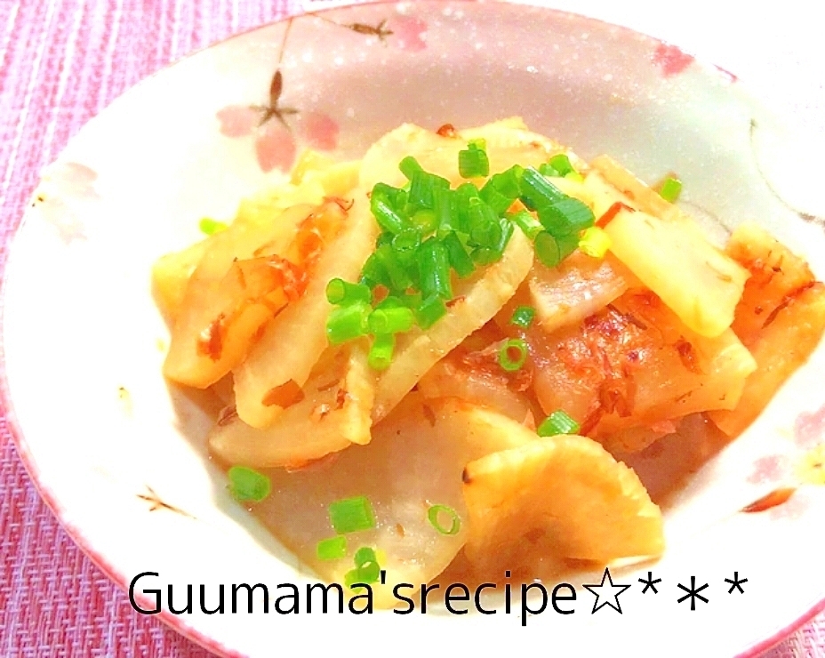 箸休めに♡大根少しで♡レンジで簡単♡大根ポン酢