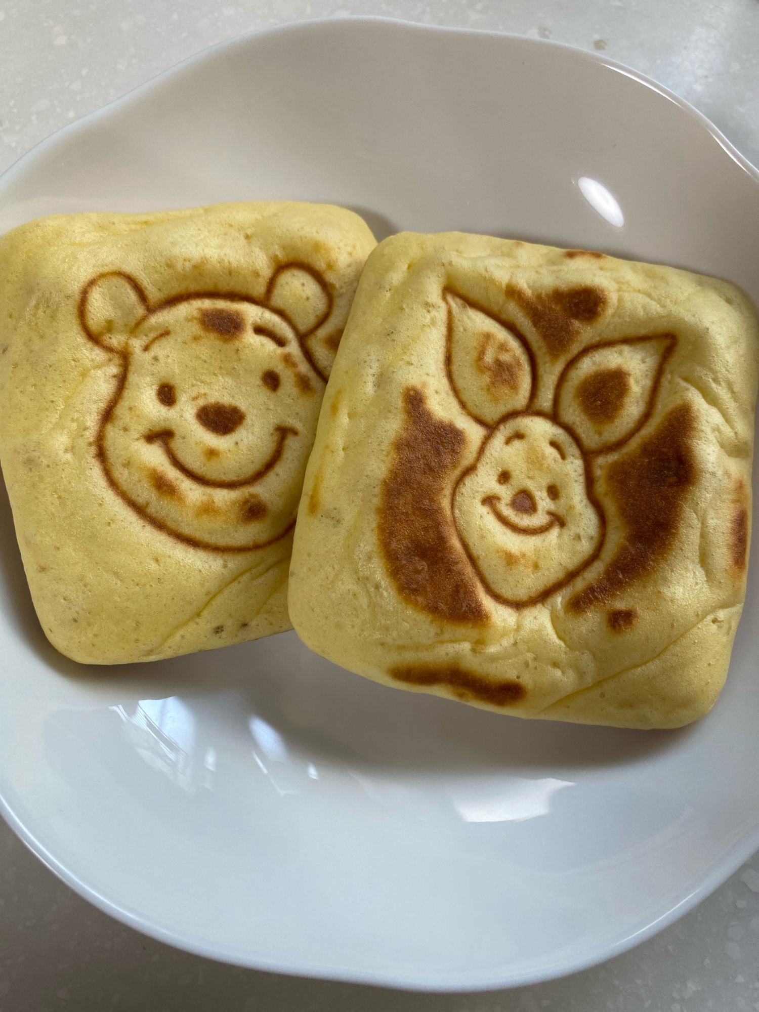 ホットサンドメーカーで 簡単 時短 ホットケーキ レシピ 作り方 By E 楽天レシピ