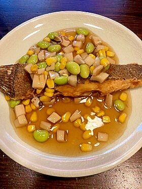 カレイのシャキシャキ蓮根あんかけ レシピ 作り方 By Liarra 楽天レシピ