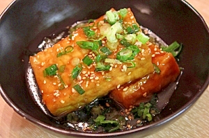 あっという間に完成 厚揚げのあんかけ レシピ 作り方 By Keri0414 楽天レシピ