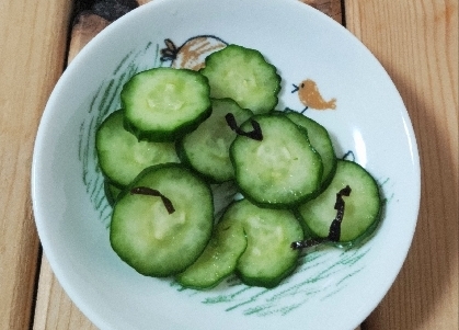 納豆のタレの使い方☆簡単きゅうりの浅漬け⭐️