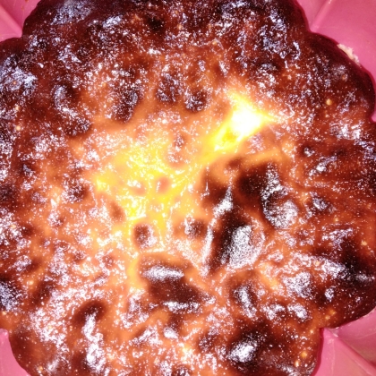 ヨーグルトで！クリチなしの簡単バスク風チーズケーキ