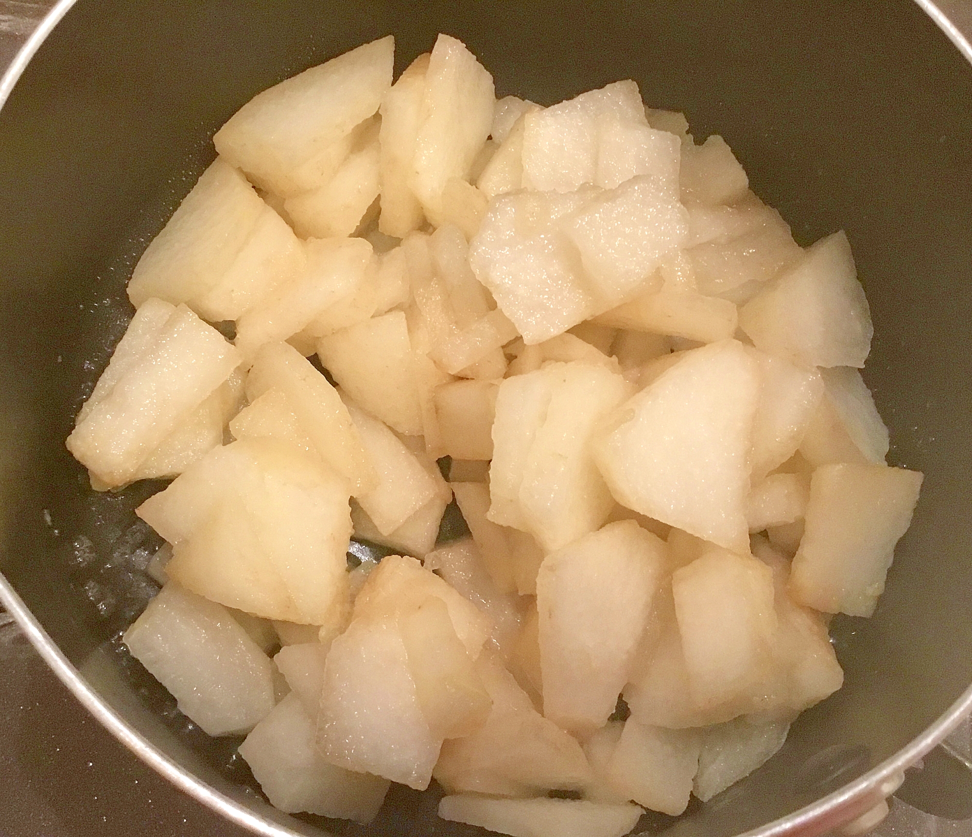梨のシナモン煮