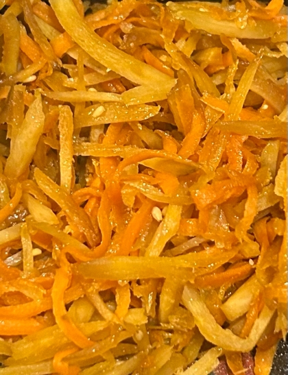 はちみつで作るきんぴらごぼう