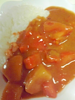 トマト入りカレー