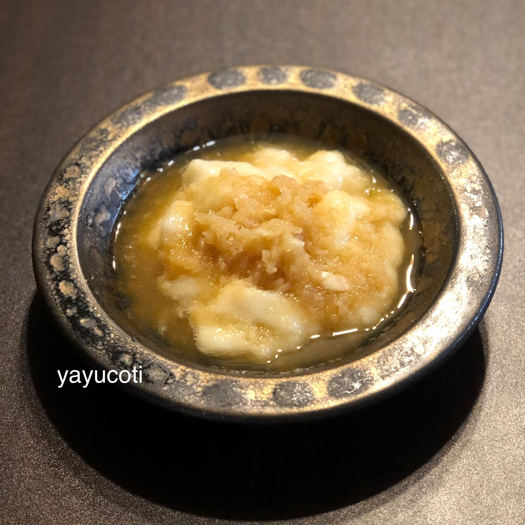 福岡の郷土料理*橙の酢もち(おろし餅)