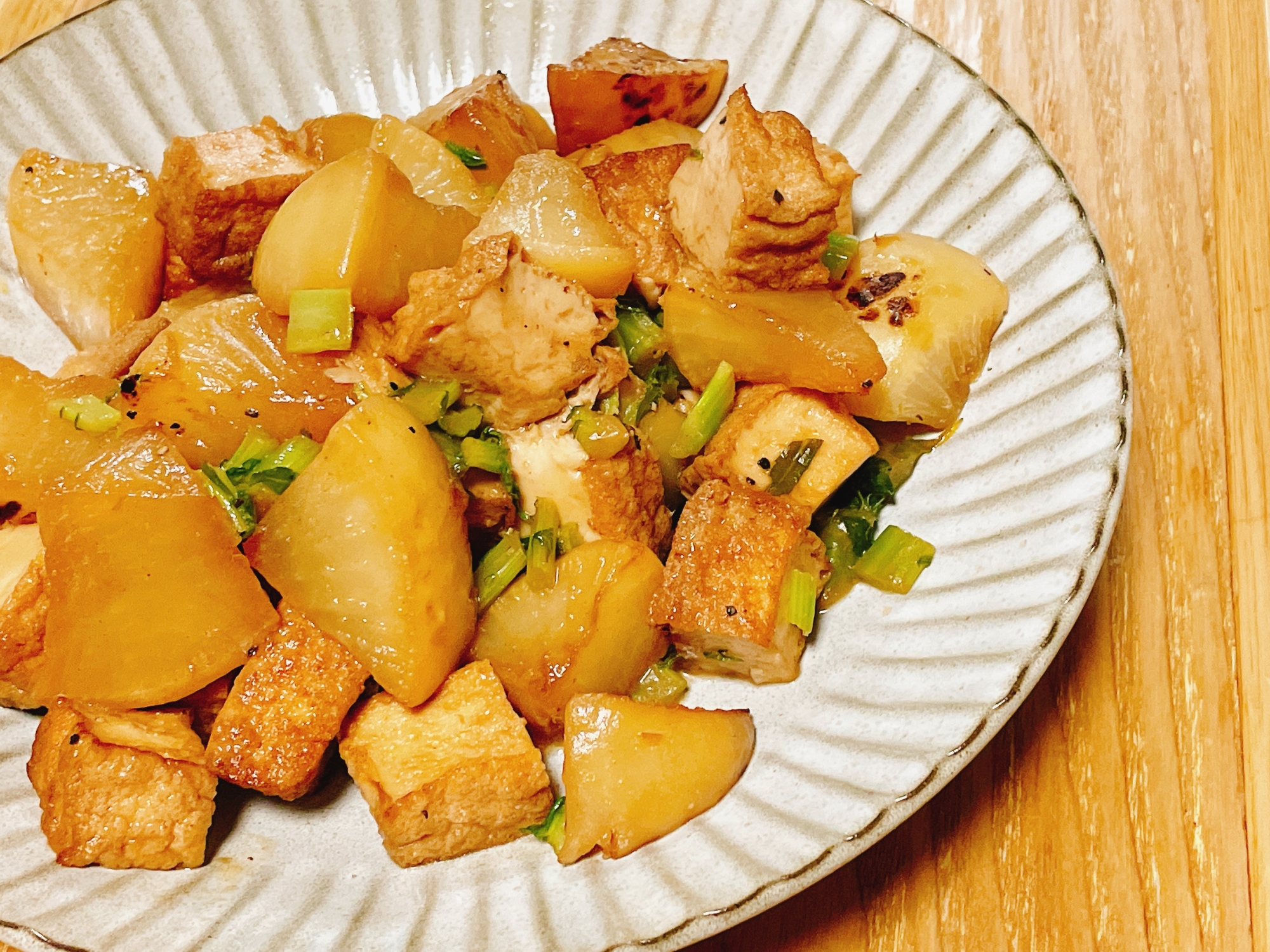 簡単！大根と厚揚げの煮物