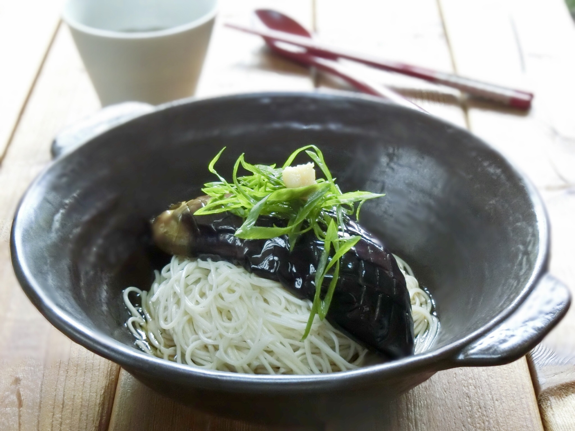 茄子そうめん