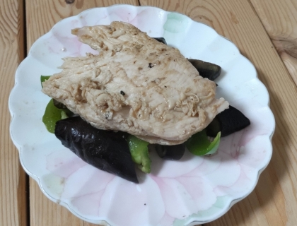 鶏むね肉のパリっと照り焼き☆彡