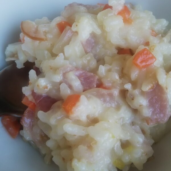 ハムと人参のチーズリゾット レシピ 作り方 By Hanakoarala 楽天レシピ ハムと人参のチーズリゾット レシピ 作り方 By Hanakoarala 楽天レシピ