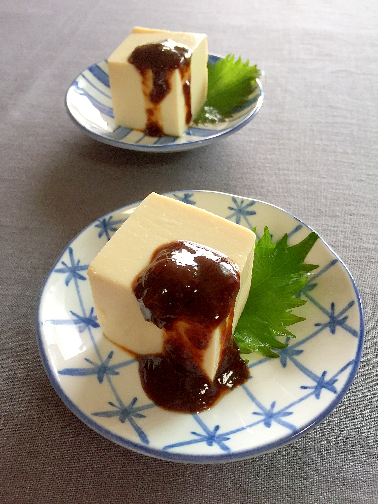 冷奴の黒にんにく梅醤油