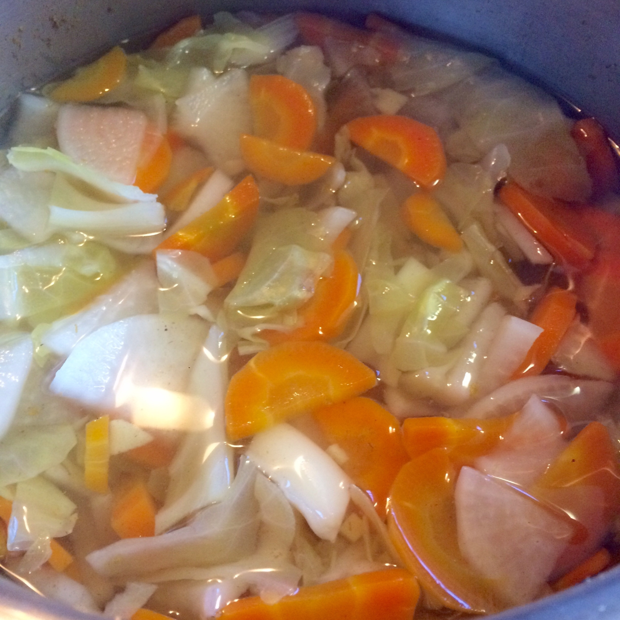 １つの野菜スープから色々のスープへ