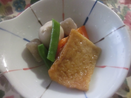 冬は煮物がいいですね。美味しくいただきました。