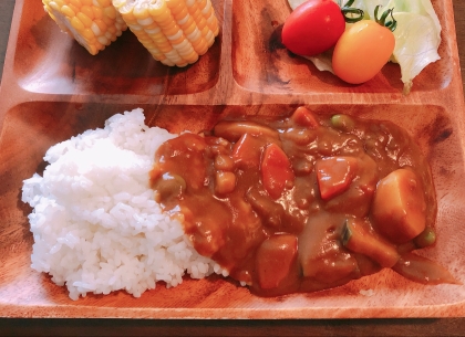 ジャガイモが美味しいカレー