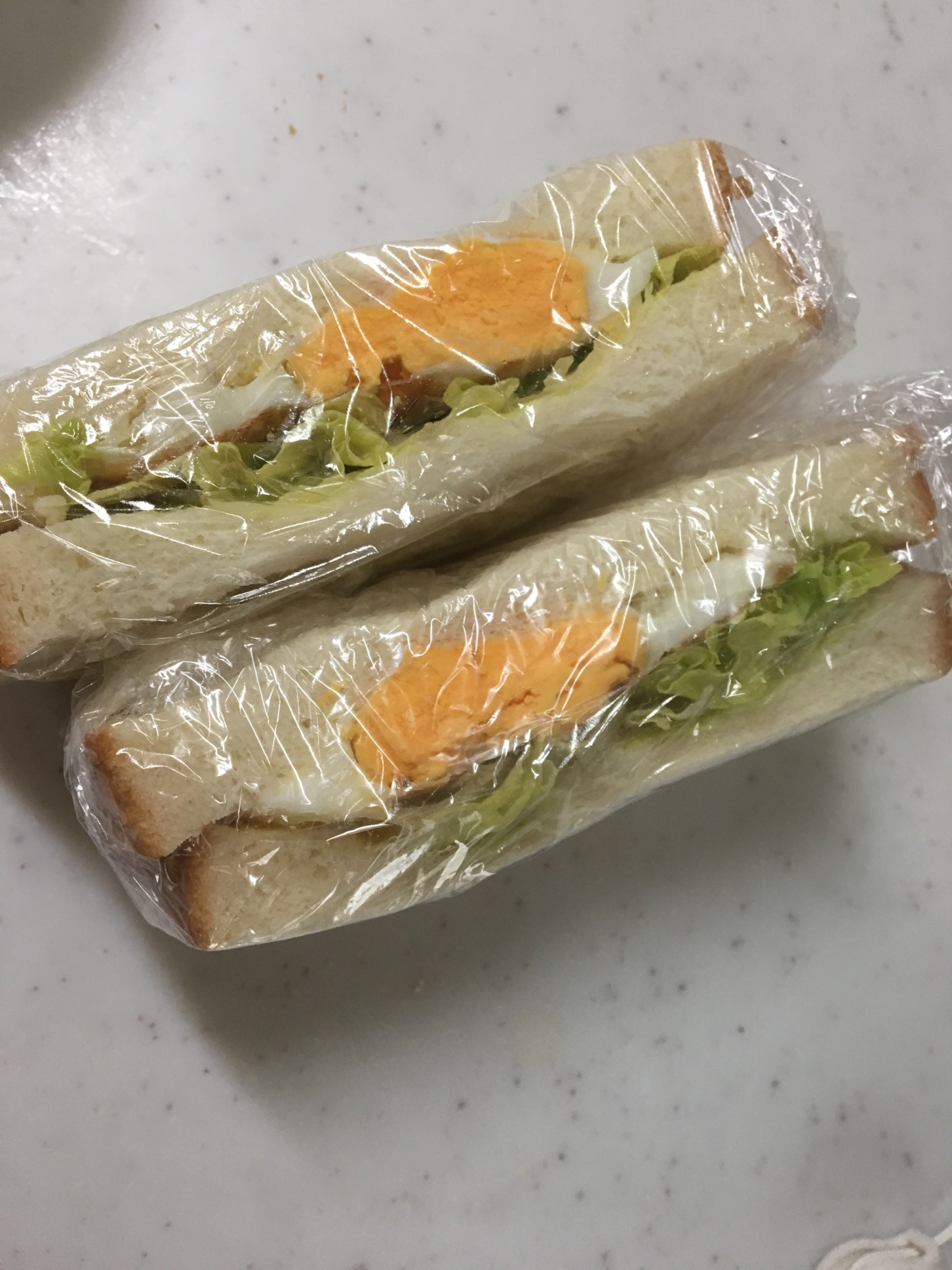 カレーマヨの目玉焼きサンドイッチ☆食パン(^○^)