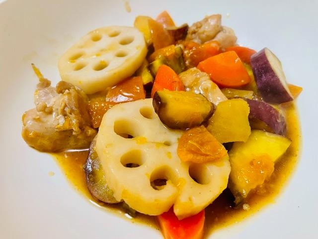 余ったジャムはこれで消費！鶏肉のマーマレード煮