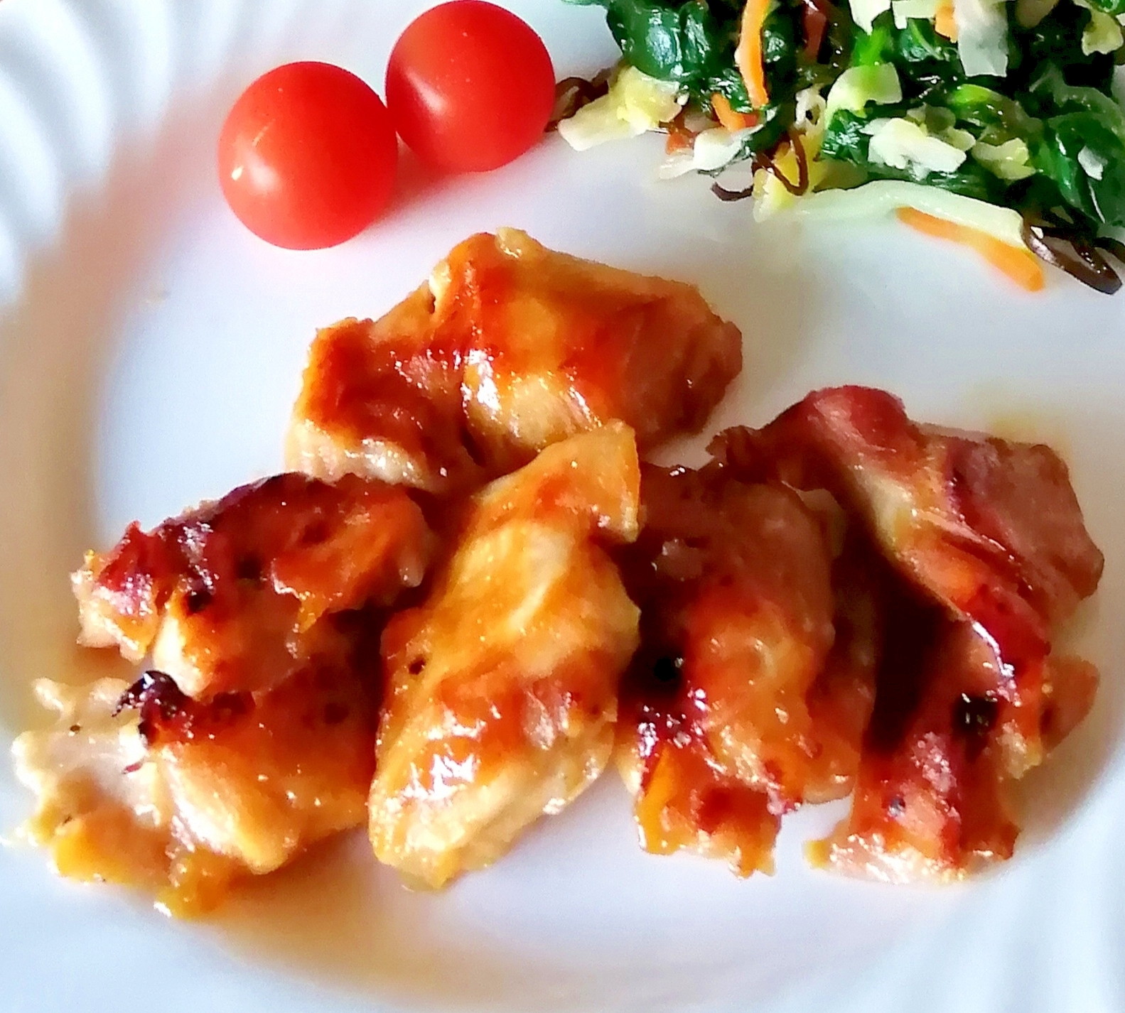 漬けて焼くだけ！黒蜜照り焼きチキン☆キャンプ飯にも