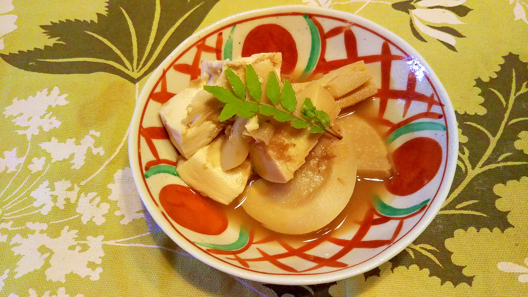 筍と木綿豆腐の山椒煮