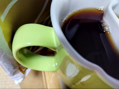 生チョコとコーヒー