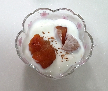 あやなおちゃん♫
朝食に、冷凍していた柿と干し柿でヨーグルト、とてもおいしかったです♥️
いつもありがとうございます(*^ーﾟ)