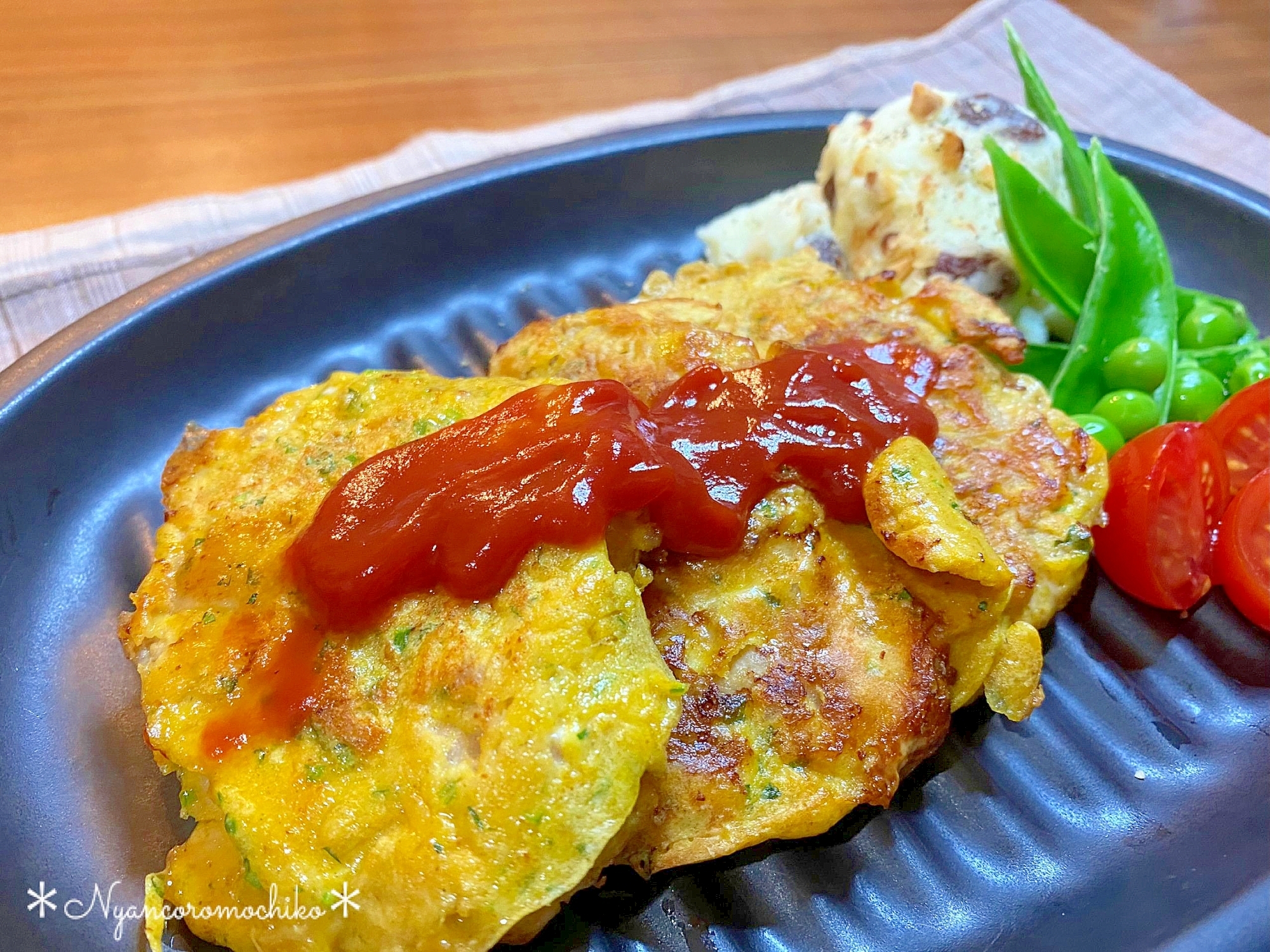 スパイシー♡豚コマのカレーピカタ