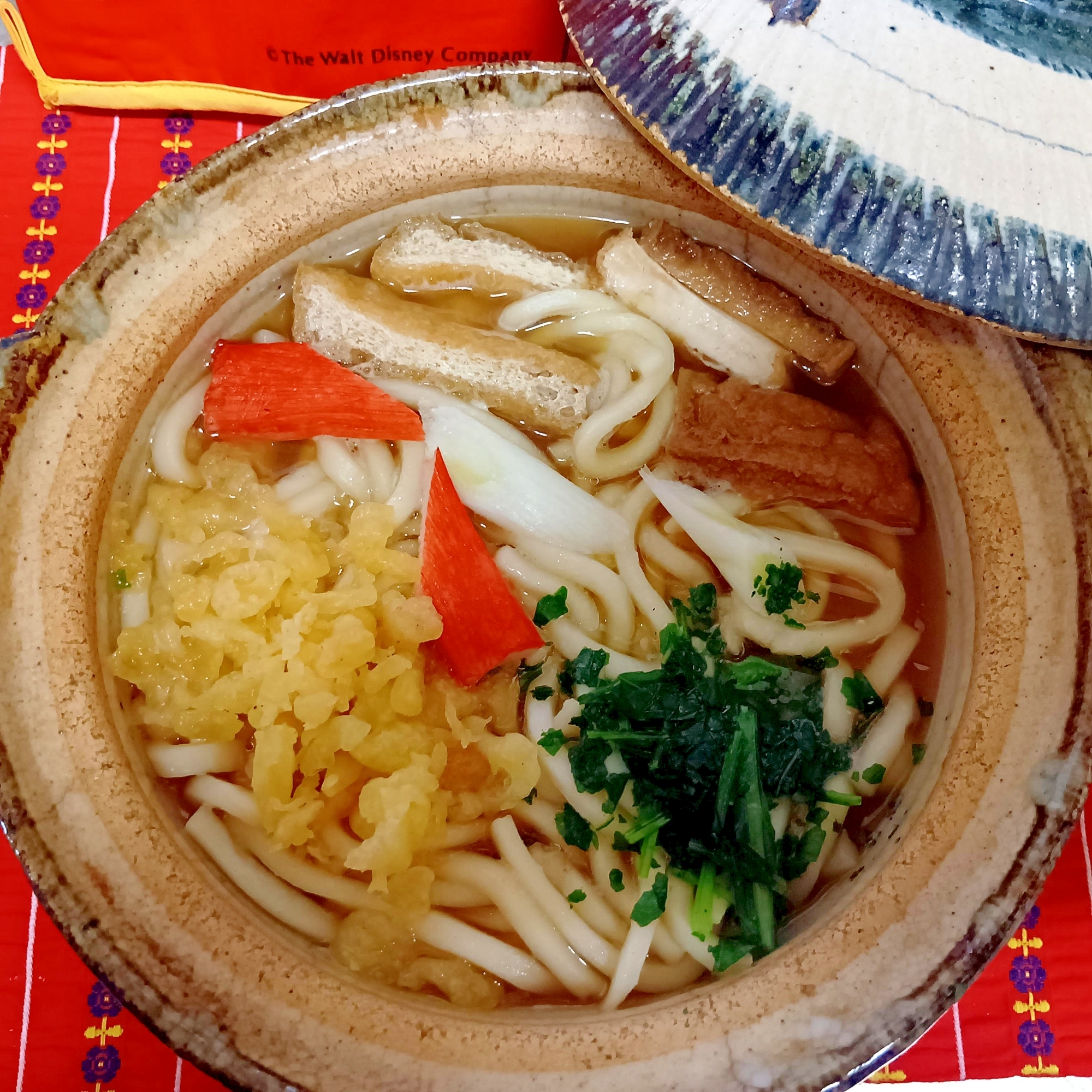 厚揚げ鍋焼きうどんその2