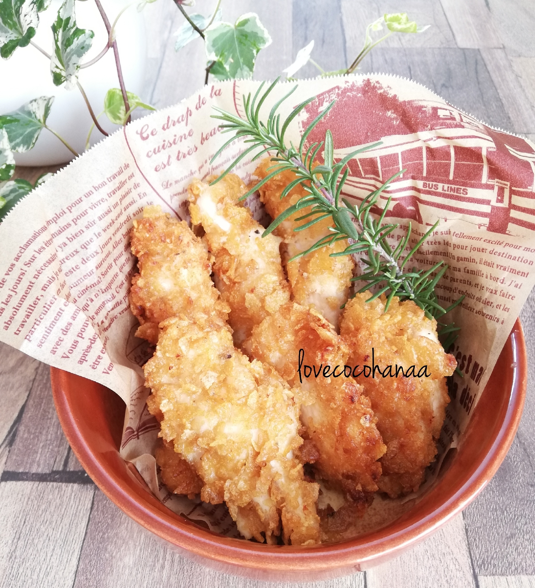 コーンフレークdeザクザク クリスピーチキン レシピ 作り方 By ラブココハナア 楽天レシピ